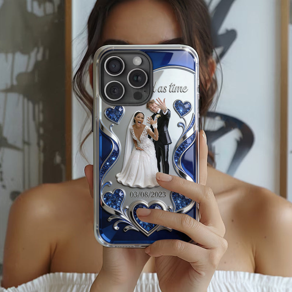 Anniversary - Personalized Couple Full Print Phone Case