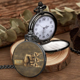 Daddy Fist Bump Gift for Son - Personalized Son Pocket Watch