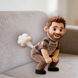 Custom Any Photo - Personalized Father Premium Faux Fur Pillow