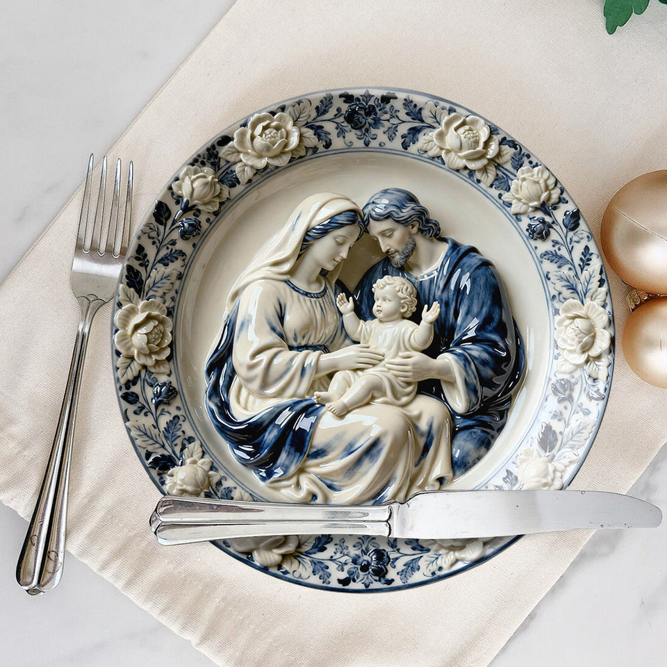 I'm A Child Of God - Personalized Christian Ceramic Round Plate