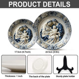 I'm A Child Of God - Personalized Christian Ceramic Round Plate