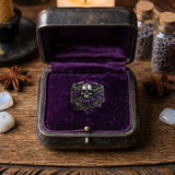 Skull And Roses - Personalized Skull Bracelet & Ring Set