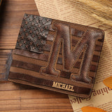 Alphabet Leather - Personalized Leather Wallet