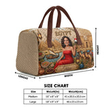 Love Traveling - Personalized Travelling Quilted Duffle Bag