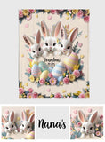 Grandma's Peeps - Personalized Grandma Blanket
