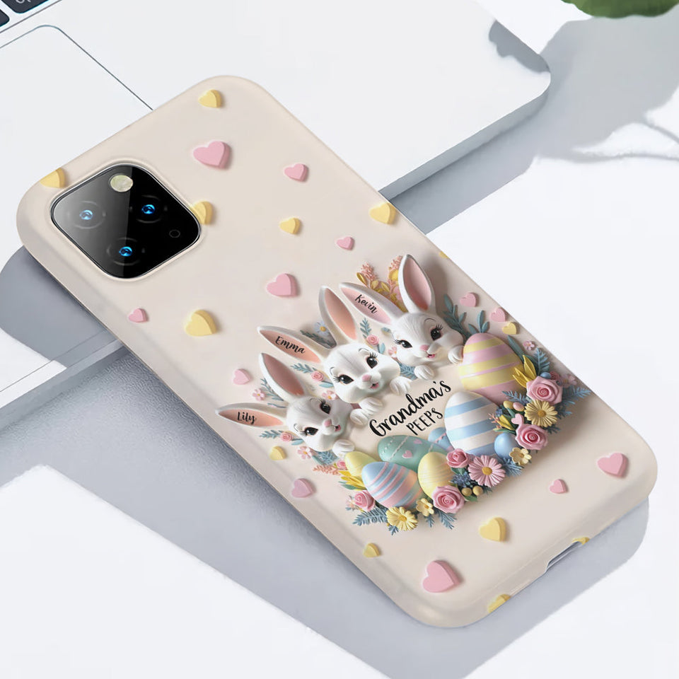 Grandma's Peeps - Personalized Grandma Full Print Phone Case