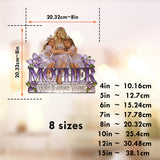 We Love You - Personalized Mother Window Hanging Suncatcher Ornament