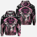 Country Girl - Personalized Hunting Hoodie and Leggings