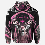 Country Girl - Personalized Hunting Hoodie and Leggings
