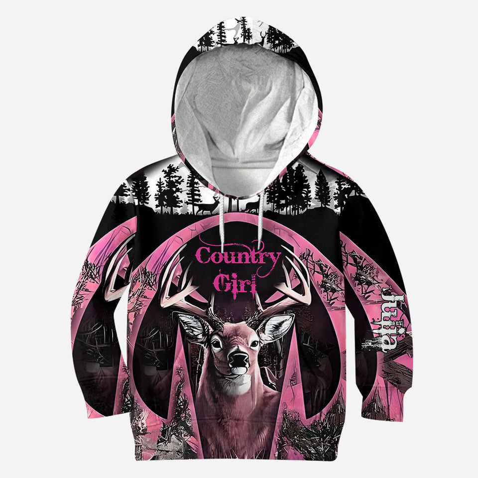 Country Girl - Personalized Hunting Hoodie and Leggings