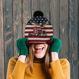 Proud Trucker - Personalized Trucker Beanie Hat