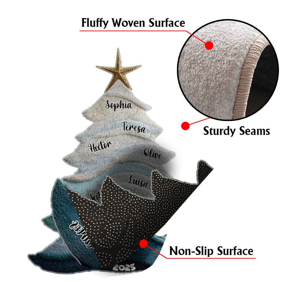 Our Family - Personalized Family Non-Slip Tufted Rug