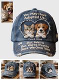 You May Have Adopted Me... - Personalized Dog Classic Cap