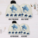 Love Turtle - Personalized Turtle Beanie Hat
