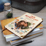 Our Bucket List, Couple Bucket List - Personalized Couple Leather Journal