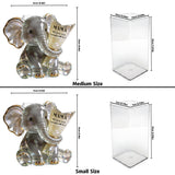 Elephant Holding Flowers - Personalized Mother Acrylic Pot