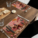 Howdy Cowgirl - Personalized Cowgirl Table Runner & Placemat