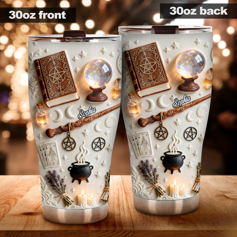 Witchcraft - Personalized Witch Tumbler