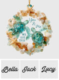You & Me We Got This - Personalized Turtle Ornament