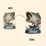 Love Fishing - Personalized Fishing Custom Shaped Acrylic Plaque