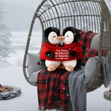 I'm Yours. No Returns Or Refunds - Personalized Couple Faux Fur Shaped Pillow