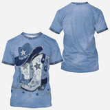 Cowgirl Boots - Personalized Cowgirl All Over Shirt