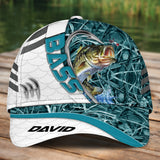 Bass Fishing Lover - Personalized Fishing Classic Cap