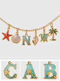 Sea Lovers Gift, Summer Time - Personalized Sea Lover Metal Necklaces With Pendants