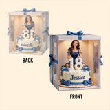 Custom From Photo, Theme And Number - Personalized Birthday Custom Shaped Acrylic Plaque