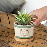 Teacher Gifts - Personalized Teacher Ceramic Plant Pot