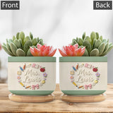 Teacher Gifts - Personalized Teacher Ceramic Plant Pot