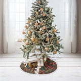 Love Books - Personalized Book Tree Skirt
