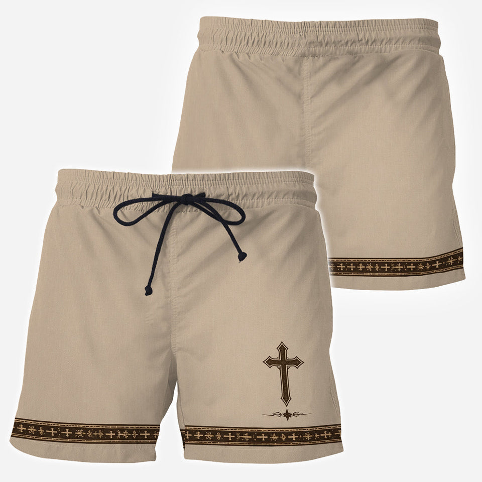 Man Of God - Personalized Christian Hawaiian Shirt & Men Shorts