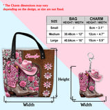 Beautiful Cowgirl Boots - Personalized Cowgirl Tote Bag