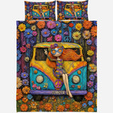 Hippie Souls - Personalized Hippie Quilt Set