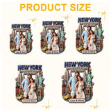 USA Travel Memory - Personalized Patriot Magnet