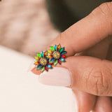 Hippie Soul - Personalized Hippie Stud Earrings