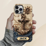 Proud Sailor - Personalized Boating Full Print Phone Case