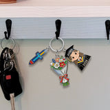 Graduation Gift - Personalized Graduation Keychain With Charms