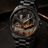 Time To Savor Life - Personalized Whisky Hand Watch