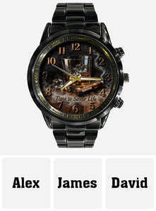 Time To Savor Life - Personalized Whisky Hand Watch
