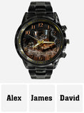 Time To Savor Life - Personalized Whisky Hand Watch