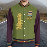 Hippie Souls - Personalized Hippie Varsity Jacket