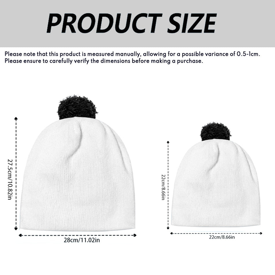 We Wear Pink - Personalized Breast Cancer Awareness Beanie Hat