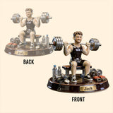 No Pain No Gain - Personalized Fitness Custom Shaped Acrylic Plaque