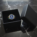 Everyone Communicates Differently - Personalized Autism Awareness Signet Ring