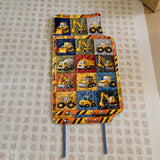 Construction Machine - Personalized Kid Nap Mat