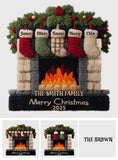 Merry Christmas - Personalized Family Non-Slip Tufted Rug