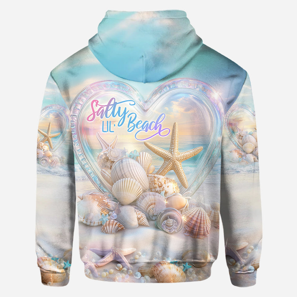 Salty Lil Beach - Personalized Sea Lover All Over Shirt