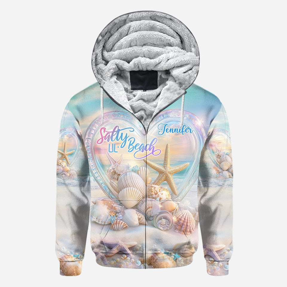 Salty Lil Beach - Personalized Sea Lover All Over Shirt